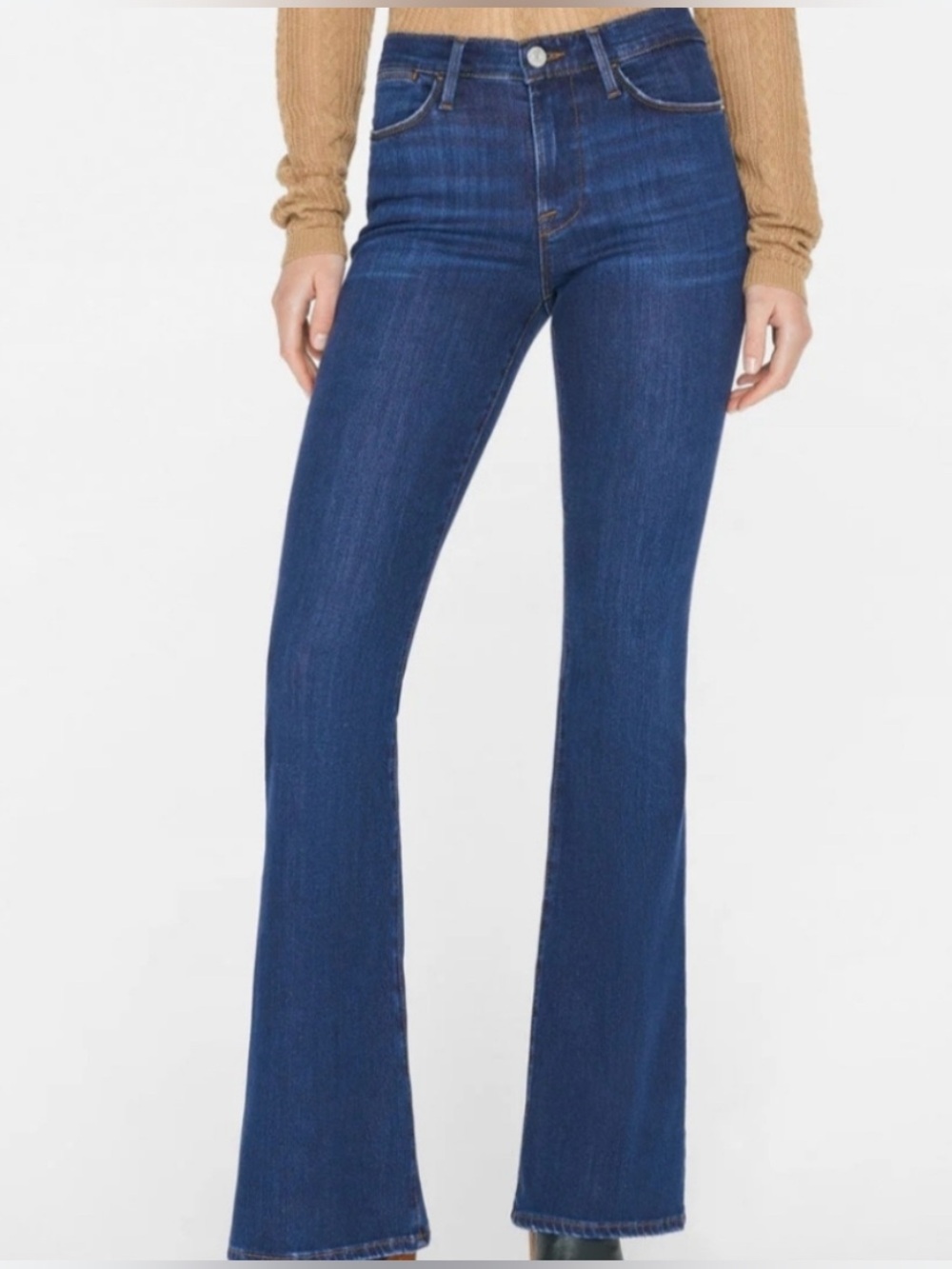 Frame Denim Le Pixie High Flare Jeans